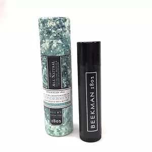Beekman 1802 Goat Milk Shea Butter Wondermint Lip Balm New - Picture 1 of 4
