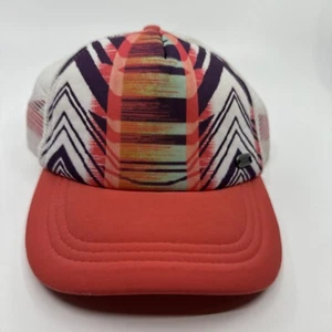 Carve Designs Mesh Back Baseball Trucker Hat Cap Snap Back Chevron Pink - Picture 1 of 9