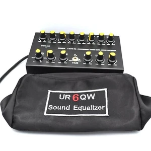 UR6QW Sound EQ Cubierta de Polvo Radioaficionados Radio CB ICOM YEASU KENWOOD COBRA RANGER - Imagen 1 de 4