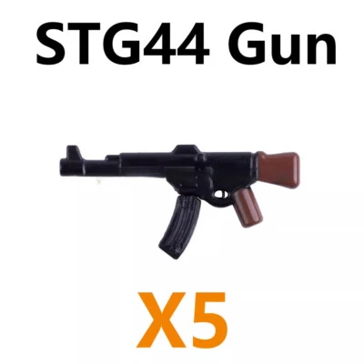 Military Weapon Pack WWII Submachine Gun STG44 Building Blocks Toy Figures - Image 1 of 2