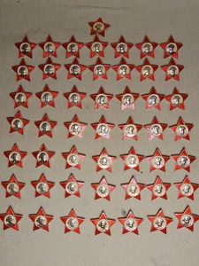 Juego de 50 Pines Insignia Pionero Comunista Octubre Propaganda Lenin Revolución Estrella - Imagen 1 de 5