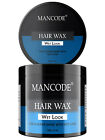  Mancode Cheveux Cire Effet Mouille Super Shine Durable Pour Hommes 100 Gm