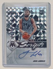 2021-22 Panini Mosaic Scripts AUTO - #RS-JLA - Jock Landale - Rookie RC - Spurs