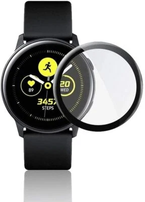 Film Vitre Verre Trempé 3D Courbé Samsung Galaxy Watch Active 1  2 40mm 44 mm - Photo 1/4