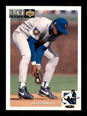 1994 Baseball Upper Deck CC Jose Vizcaino New York Mets #532 - Image 1 of 2