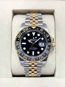 NEW 2025 Rolex GMT-Master II 40mm 126713GRNR Two-Tone Jubilee - Picture 1 of 10