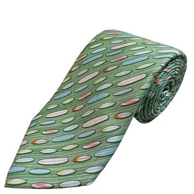 Tablas de surf Vineyard Vines Shep & Ian 100 % seda corbata verde wasabi hechas en EE. UU. Foto 1 de 4