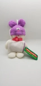 Vintage Hallmark Purr Tenders Sockems Cat Bunny Plush Toy - Picture 1 of 5