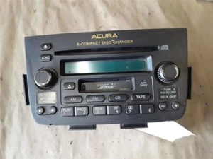 ID#1XUA Audio Equipment Radio Receiver AM-FM-cassette-6 CD Fits 01-04 MDX 320990 - Picture 1 of 12