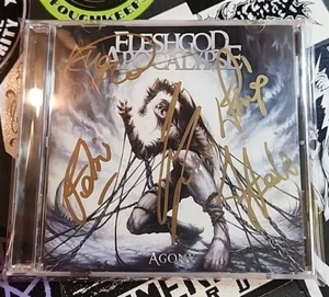 Agony by FLESHGOD APOCALYPSE Signed Autographed CD - Picture 1 of 2