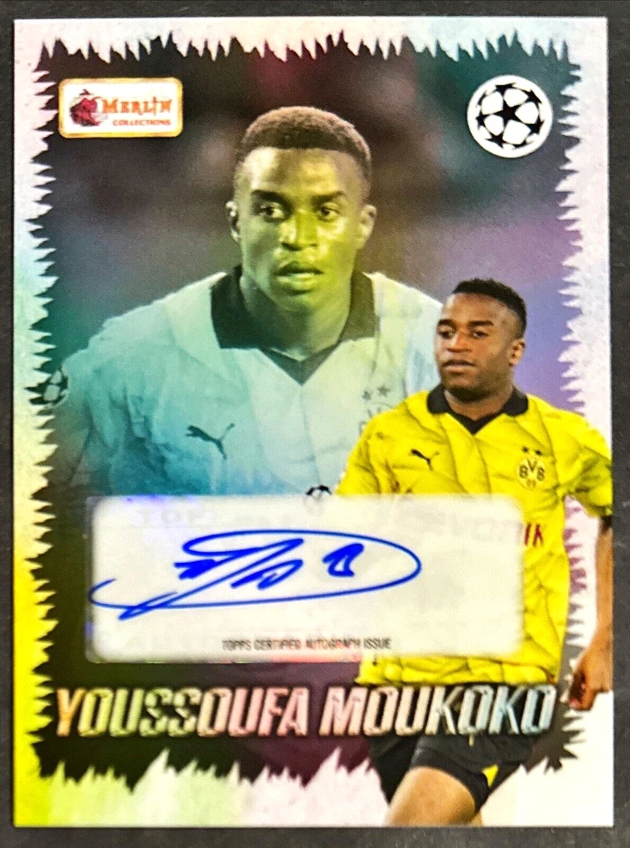 Youssoufa Moukoko Trading Cards for sale | eBay