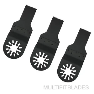Hojas de sierra oscilante de dientes finos de 3 x 3/4"" se adaptan a máquinas Dremel Multi-Max más antiguas - Imagen 1 de 1