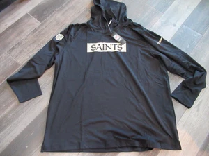 New Orleans Saints Nike Dri Fit Hoodie Men's 3XL new with tags Free Ship - Picture 1 of 5
