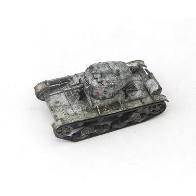 S-Model 1/72 Soviet T-26 Light Tank 1933 No Antenna Snow Painting Finished New - Image 1 of 4