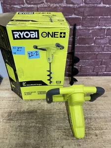 Nuevo barrena de jardín de tierra inalámbrica Ryobi ONE+ 18V con 3 pulgadas Bit P29016BTL - Imagen 1 de 6