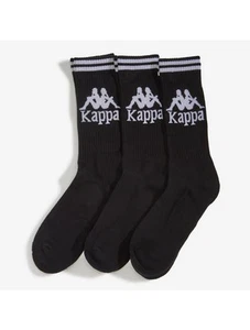 calze calzini Socks Unisex Kappa Nero Aster 3PACK mezza gamba - Foto 1 di 6