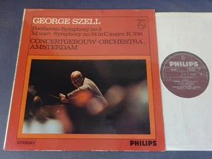 BEETHOVEN - SINFONIE NO 5, MOZART NO 34 LP, COA, George Szell, PHILIPS SAL 3667 - Bild 1 von 4
