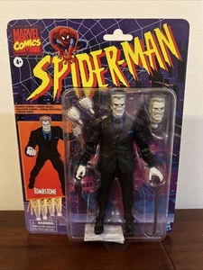 NUOVO Marvel Legends Retro Spider-Man Series 6 pollici TOMBSTONE - Foto 1 di 2