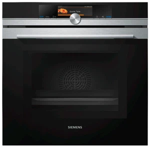 Siemens HM678G4S1 iQ700 Einbau-Backofen mit Mikrowellenfunktion Edelstahl 60x60 - Bild 1 von 5