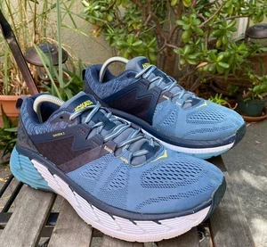 Hoka One One Gaviota 2 Running Shoes Men's Size 10.5EE Blue 1099717 MOAB - Picture 1 of 13