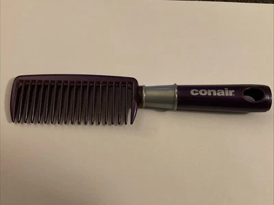 Conair wide tooth with comfort tips Dark Purple Comb - Image 1 of 4