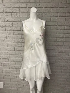 Secret Treasures Pigiama Donna Lingerie Avorio con Paillettes Dettaglio Perline S - Foto 1 di 9