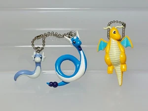 Dragonite Dragonair Dratini Pokemon Swing Figur Schlüsselanhänger Bandai W09 1,1-2,1 Zoll - Bild 1 von 4