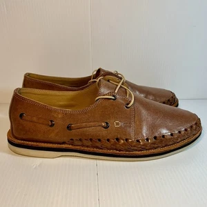 Cucos Calzado Herren Slipper Schuhe US 11 Mexico 30 Handarbeit Leder schön - Bild 1 von 13