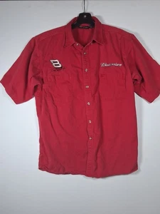 Dale Earnhardt Jr Budweiser Hemd Herren Large NASCAR Racing Knopfleiste Chase - Bild 1 von 8