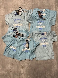My First Bronco Tee NEW Baby Infant Toddler NWT T-Shirt Kids Lot Bundle - Picture 1 of 5