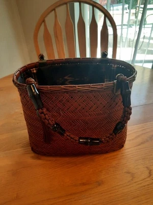 Bamboo Women's Purse From Japan - Image 1 of 4