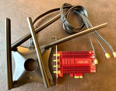 ASUS PCE-AC88 AC3100 Adattatore Wi-Fi PCIe Dual Band per PC - Immagine 1 di 4