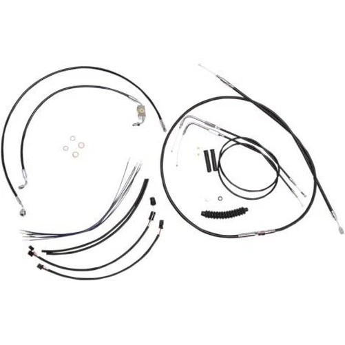 Magnum 489351 Black Vinyl XR Handlebar Installation Kit for 12-14in. Ape - Image 1 of 1