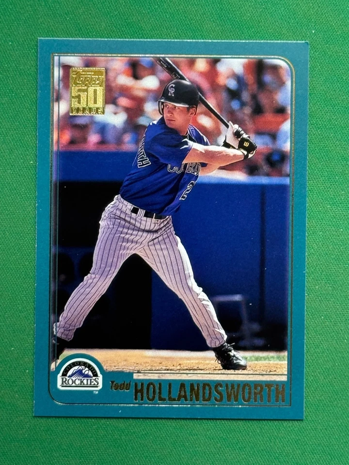 Base de béisbol Topps Serie 1 2001 #201 - 406 elige tu tarjeta completa tu conjunto Foto 1 de 1