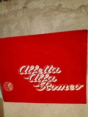 LIBRETTO ALFA ROMEO ALFETTA - Immagine 1 di 2