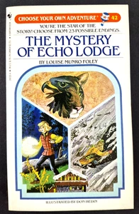 Rare Choose Your Own Adventure #42: The Mystery of Echo Lodge CYOA 1st Edition! - Picture 1 of 4