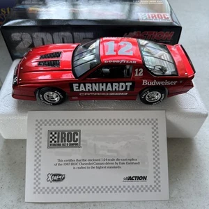 RARO *1987 Dale Earnhardt Budweiser Camaro Xtreme IROC COLORE LIQUIDO Azione 1/24 - Foto 1 di 6