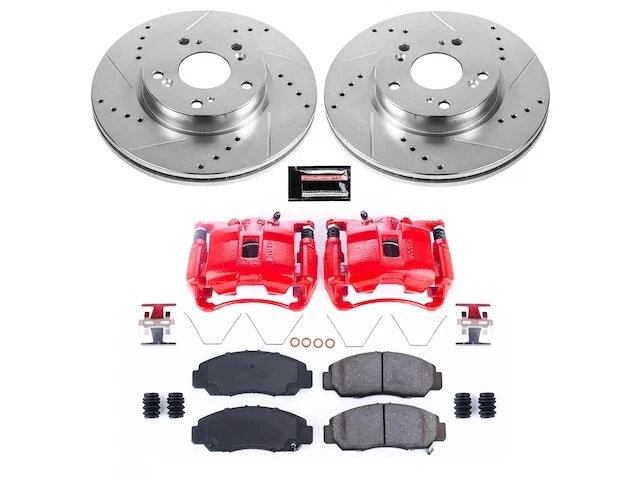 Kit de pastillas de freno delanteras y rotor para Honda Civic 2013 2014 2012-2015 FY573YJ Foto 1 de 1