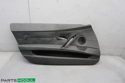 Panel de puerta delantero izquierdo del lado del conductor negro BMW Z4 E85 E86 2003-2008 51417055946 FABRICANTE DE EQUIPOS ORIGINALES Foto 1 de 4