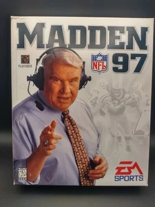 Madden 97 PC CD-ROM - EA Sports 1997 w/Manual & Play Poster! Windows - Picture 1 of 10