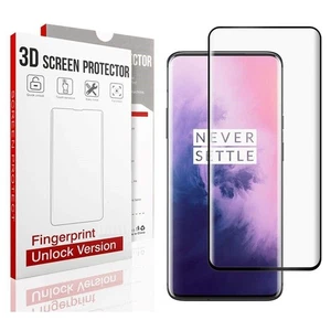 1/2/3 Pcs Screen Protector Black Border Tempered Glass Full Cover For OnePlus 10 - Picture 1 of 15