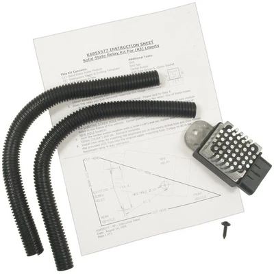 适用于 2001 - 2007 年克莱斯勒 Town Country 发动机冷却风扇电机继电器 SMP 200 — 第 1/4 张图片