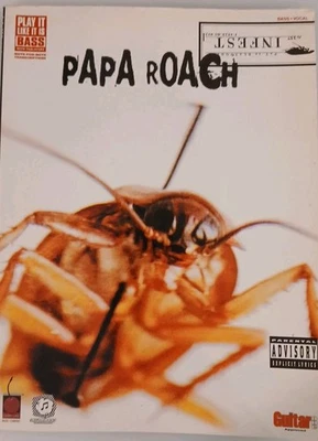 PAPA ROACH BASS GUITAR TAB / BASS TABLATURE / INFEST / BASS EDITION Foto 1 de 4