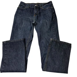 Pantalones de mezclilla Club Monaco para mujer talla 8 pierna recta lavado oscuro estilo clásico - Imagen 1 de 7