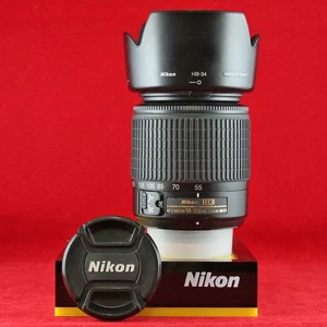 **NIKON DX AF-S 55-200mm F/4-5.6G ED LENS | for NIKON APS-C (DX) DIGITAL SLR** - Picture 1 of 5