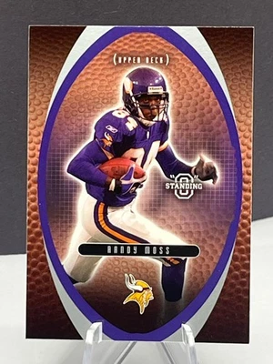 Tarjeta Randy Moss 2003 Upper Deck Standing “O” # 59 Foto 1 de 4