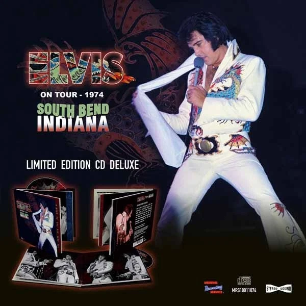 ELVIS PRESLEY ON TOUR 1974: SOUTH BEND INDIANA (DIGI BOOK) box set pre order - Image 1 of 2