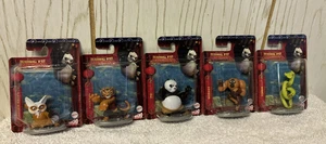 Kung Fu Panda Dreamworks 5er Set Mattel Micro Toys Mini Figuren SHIFU PO VIPER + - Bild 1 von 5