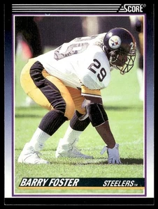 1990 Score Rookie & Traded #110T Barry Foster Pittsburgh Steelers NM+ - Picture 1 of 2