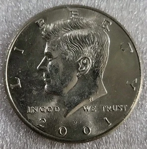 2001 D Kennedy Half Dollar *B787 - Bild 1 von 3